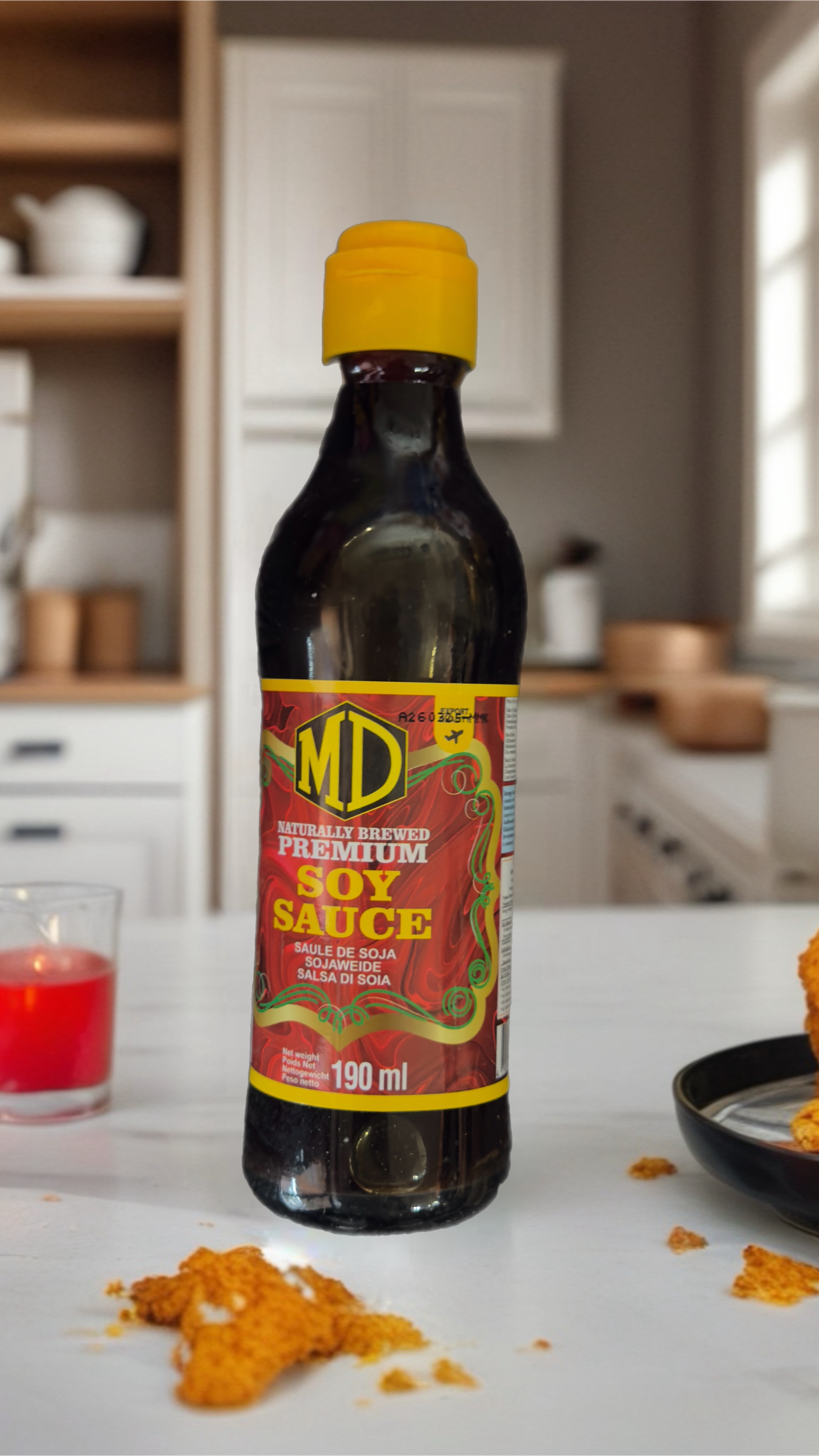MD SOYA SAUCE 190ml