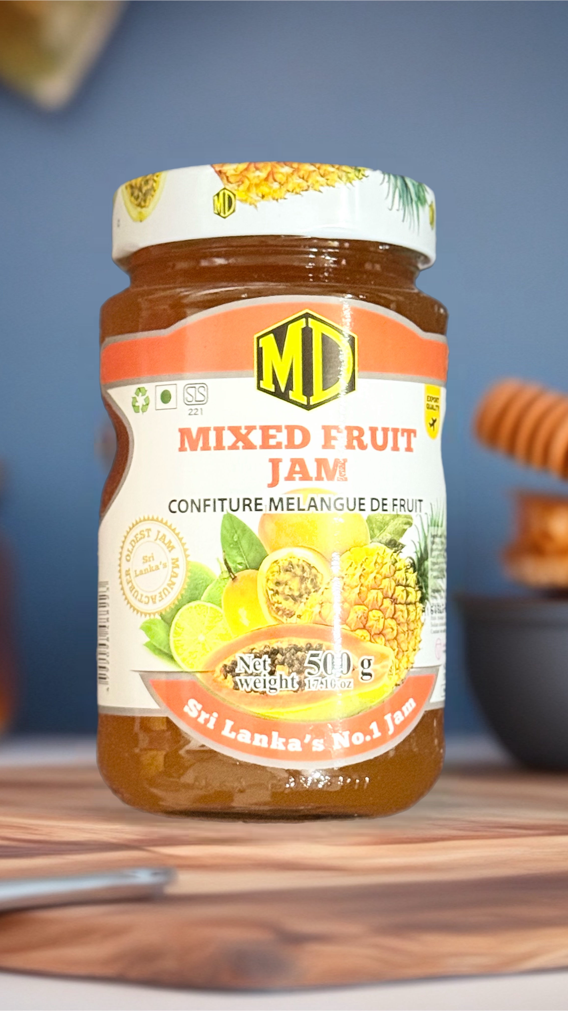 MD MIXED FRUIT JAM 500g